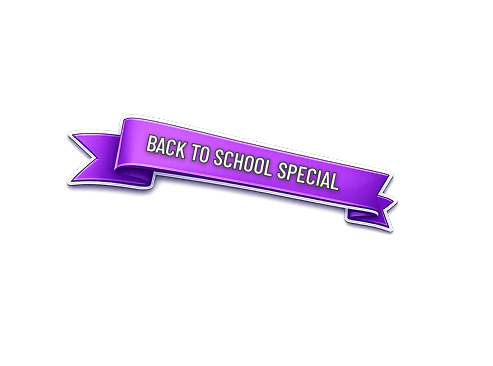 BACK TO SCHOOL SPECIAL