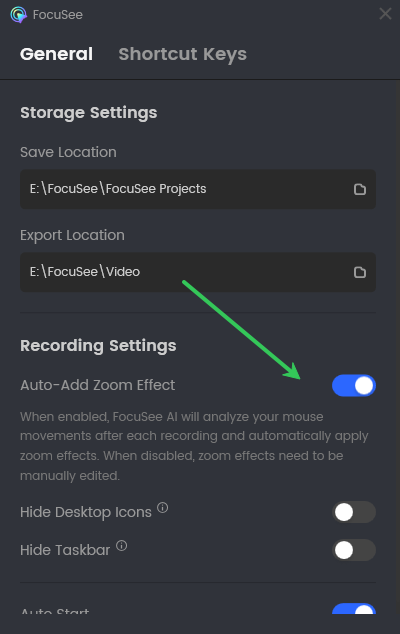 How to Disable Auto-Add Zoom Effect