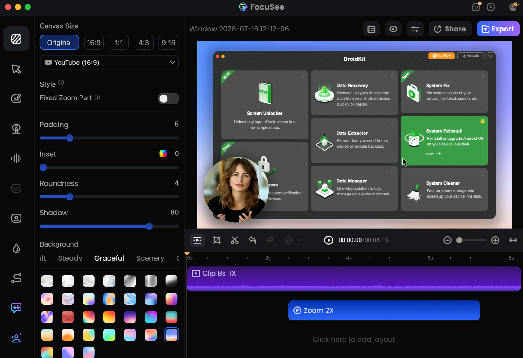 Enter Editing Interface