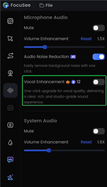 Vocal Enhancement