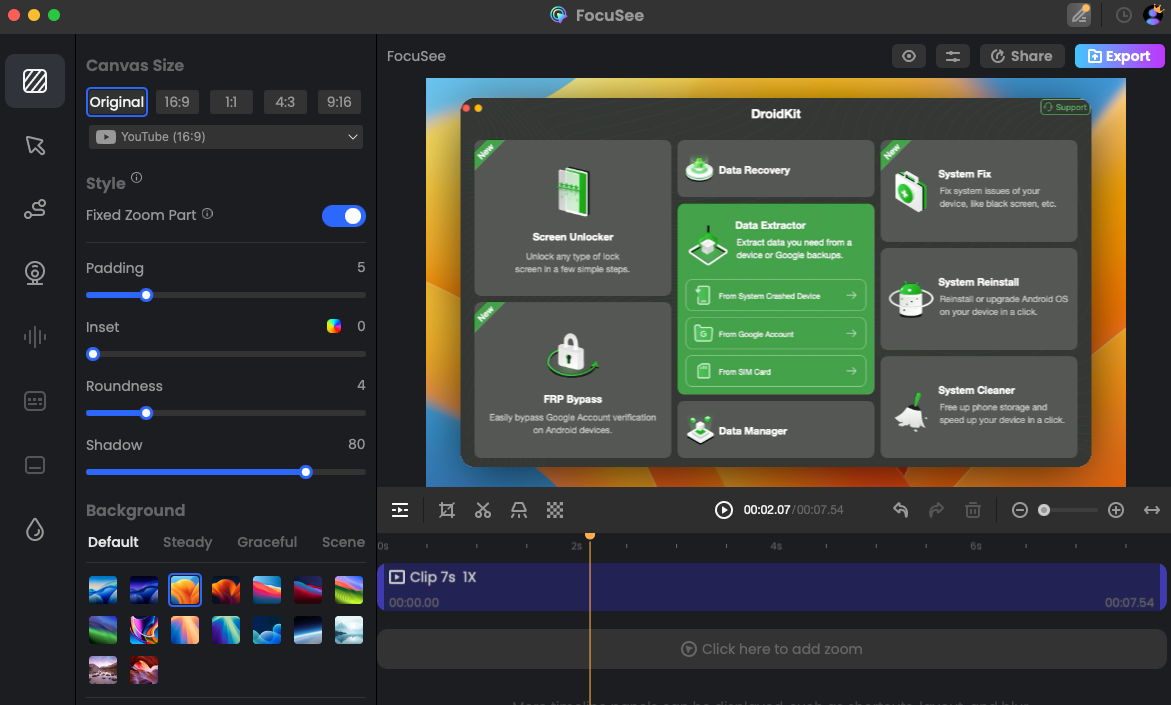Access the Editing Interface