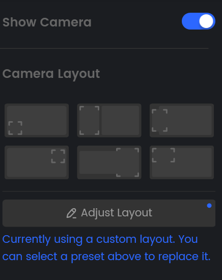 You are Using a Custom Layout