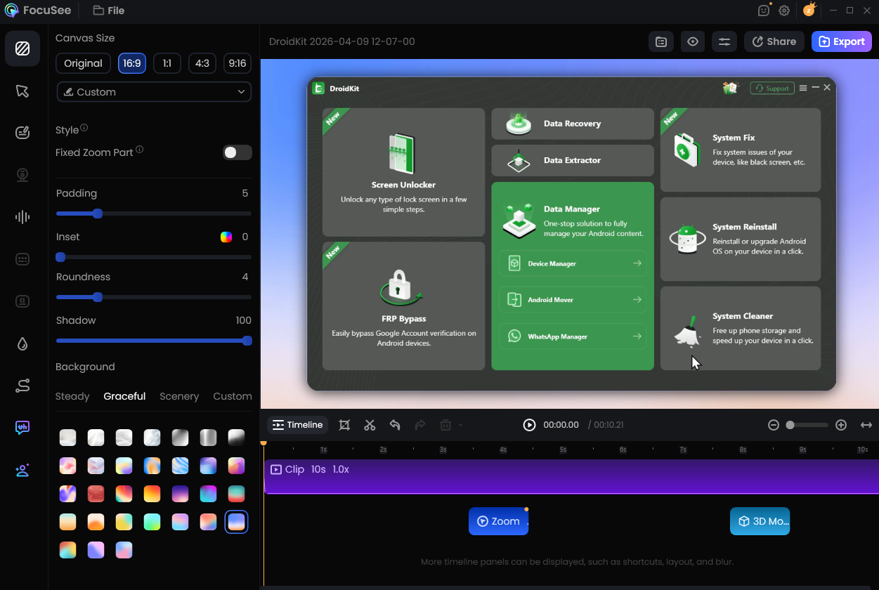Access the Editing Interface