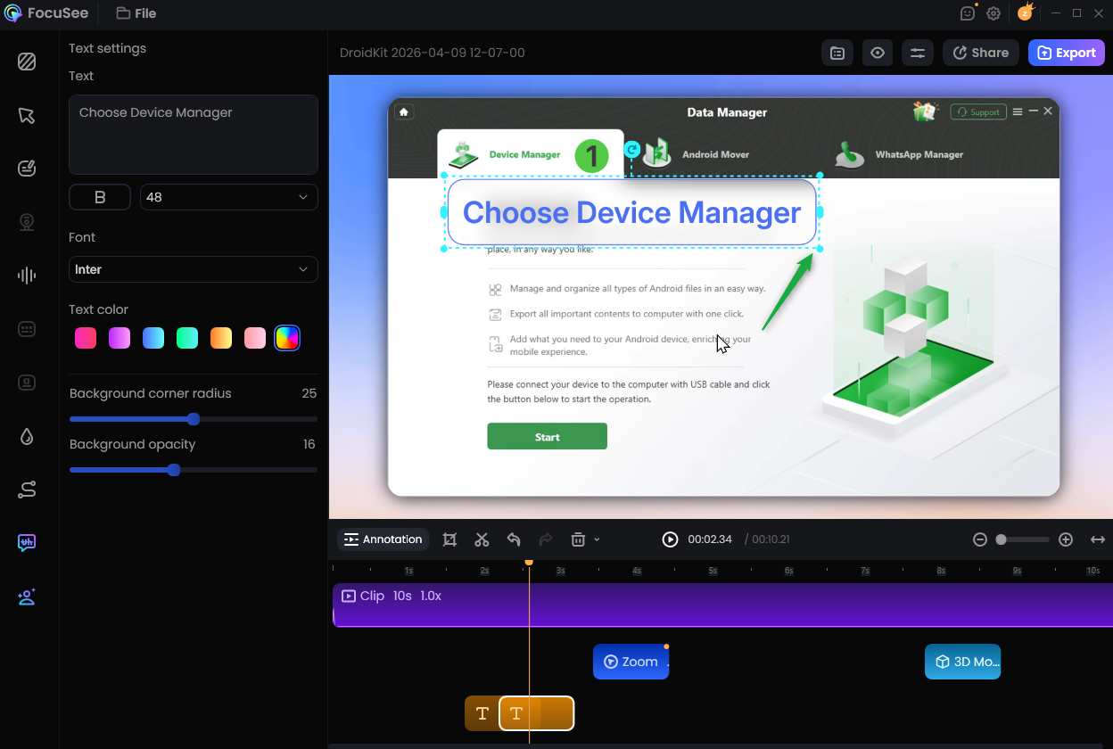 Customize Annotation