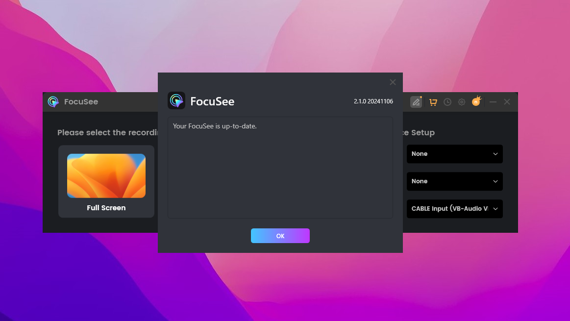 FocuSee Is already the Newest Version