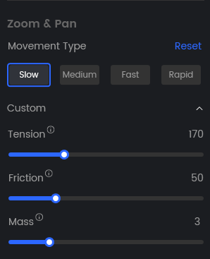 Choose Movement Type