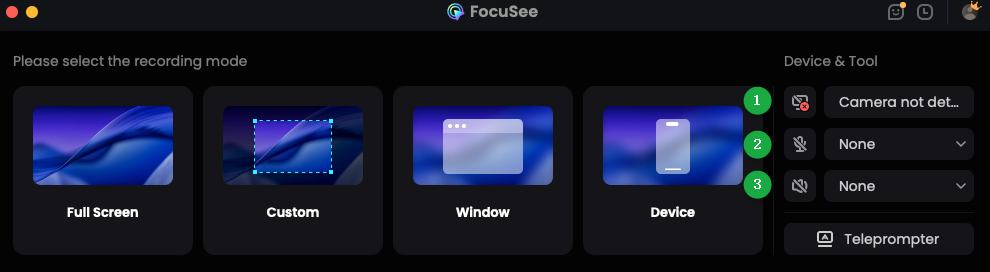 Hardware Setup of FocuSee