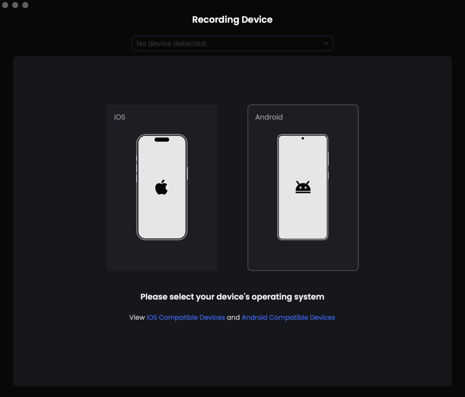 Choose Android Version