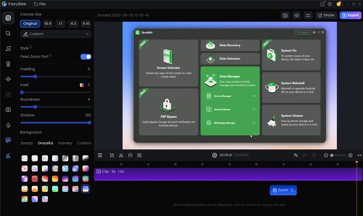 Access the Editing Interface