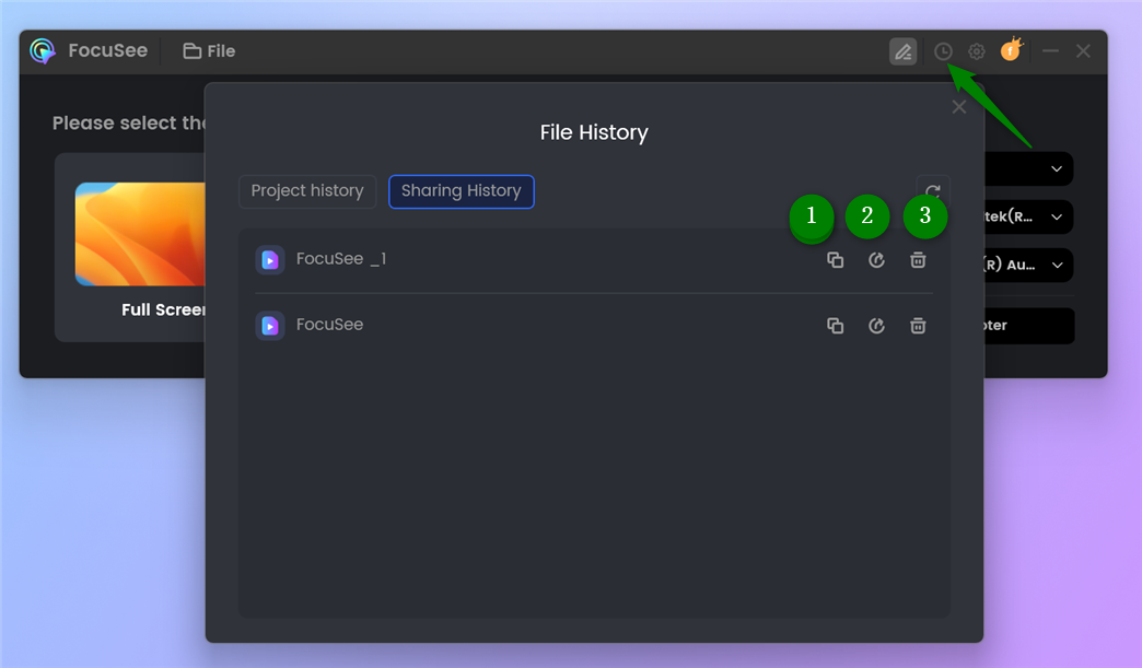 Manage Shared Files