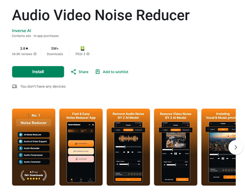 Noise Reducer App