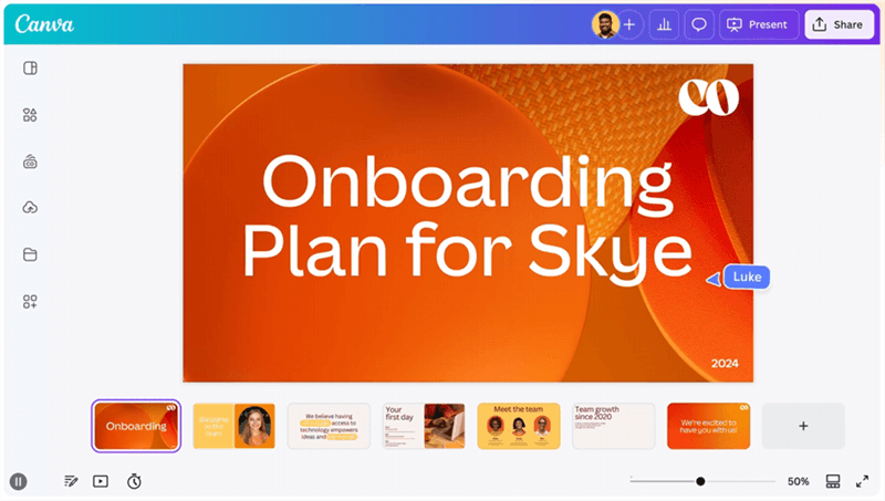 Video Presentation Software - Canva