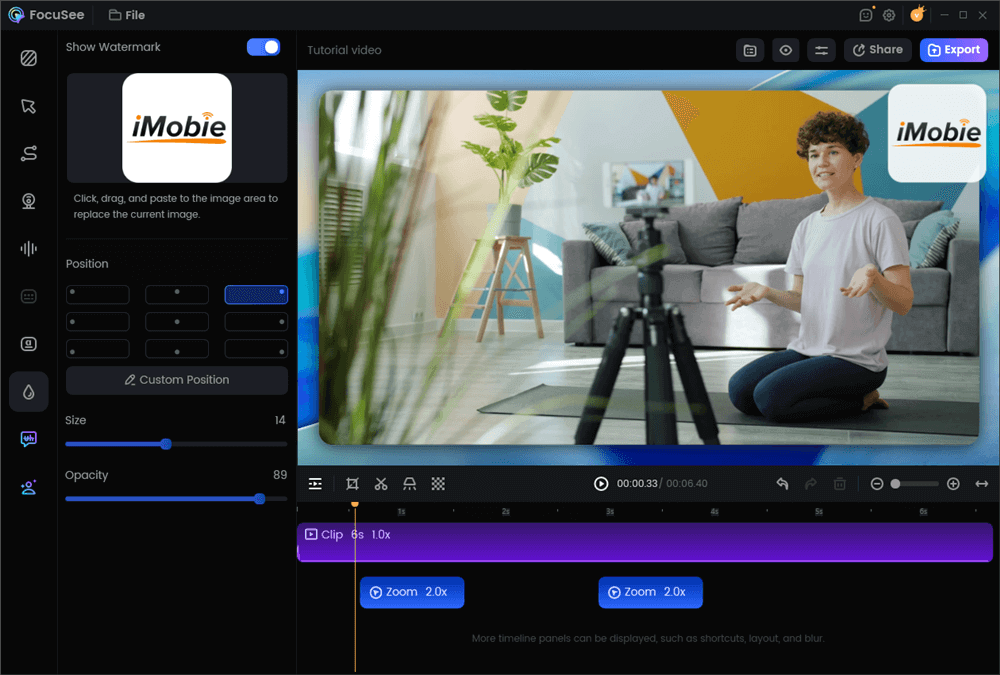 Add a Watermark on a Video