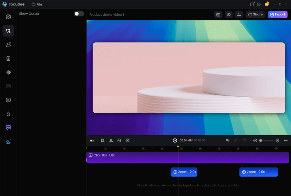 Hide the Mouse Cursor