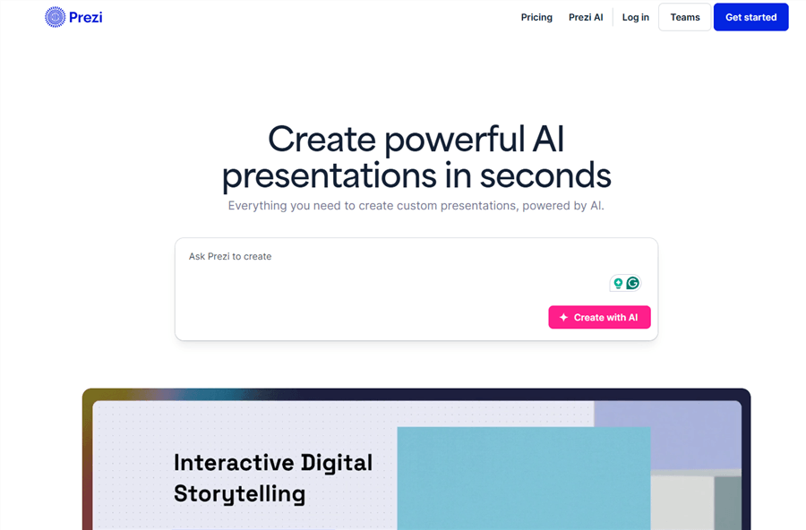 Video Presentation Software - Prezi
