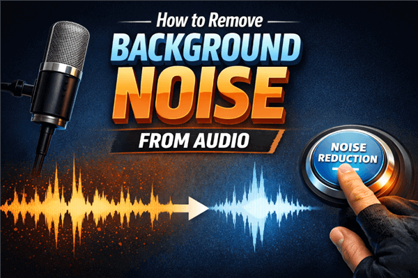 How to Remove Background Noise from Audio