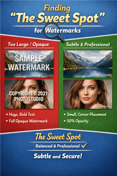 The "Sweet Spot" Formula for Video Watermark