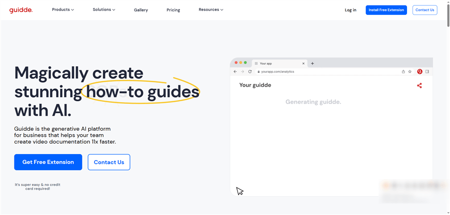 iorad Alternative - Guidde