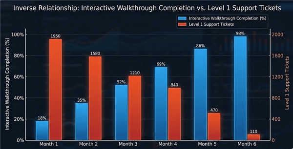 Interactive Walkthrough Completion