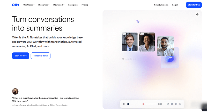 Meeting Recording App - Otter AI