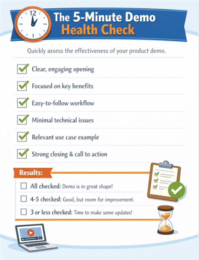 The 5-Minute Demo Health Check