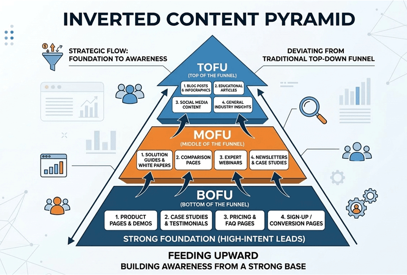 Inverted Content Pyramid