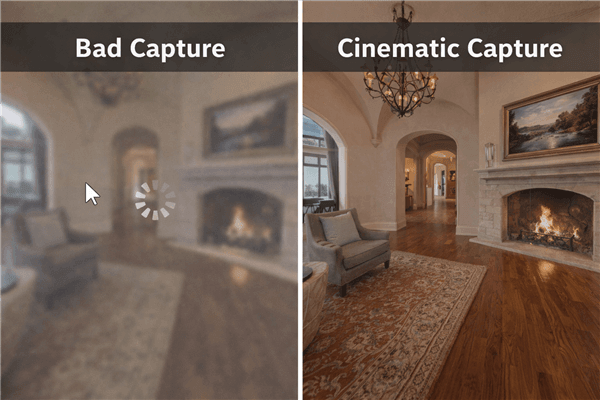 Bad Capture vs Cinematic Capture