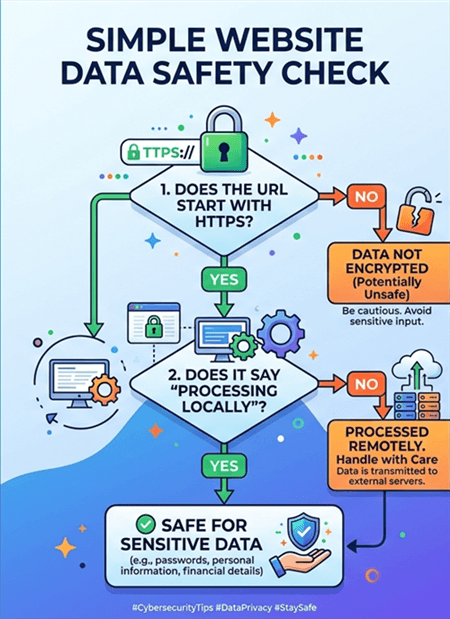Website Data Safety Check