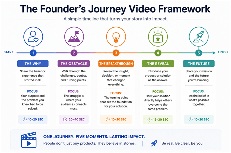 Founder's Journey video framework