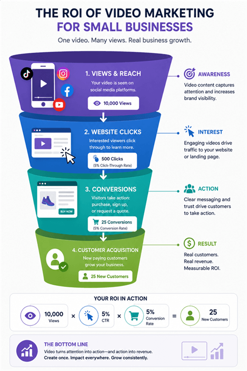 The ROI of Video Marketing for Small Businesses