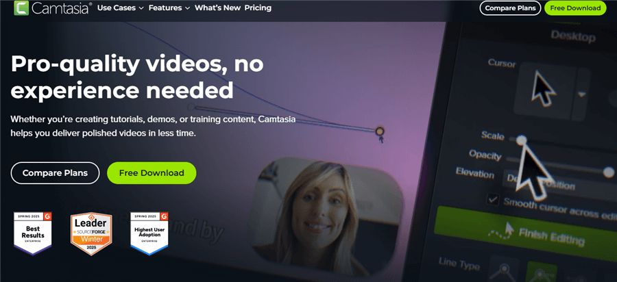 Camtasia Product Demos