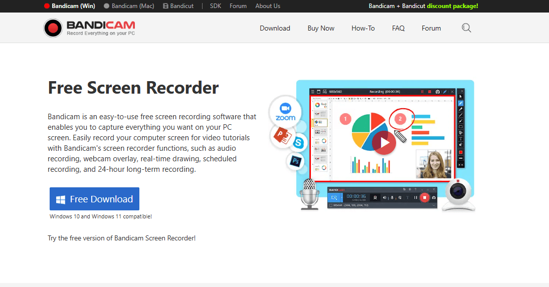 Best Mouse Recorder - Bandicam