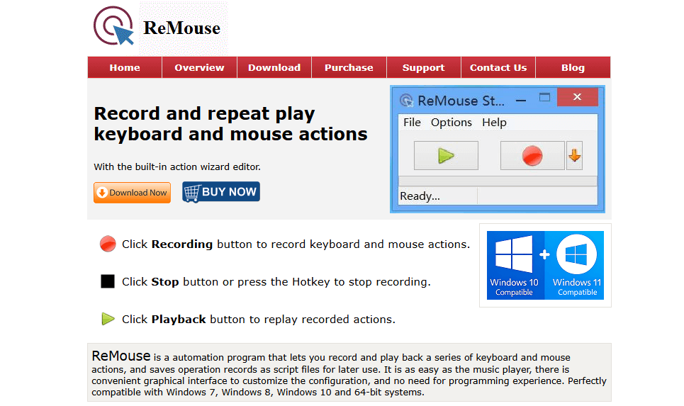 Best Mouse Recorder - ReMouse