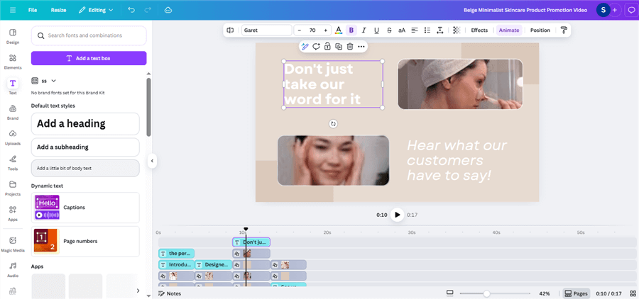 Canva Promo Template