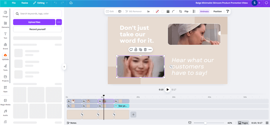 Upload and Edit Videos