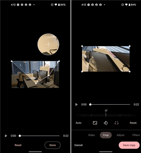 Crop a Video in Android