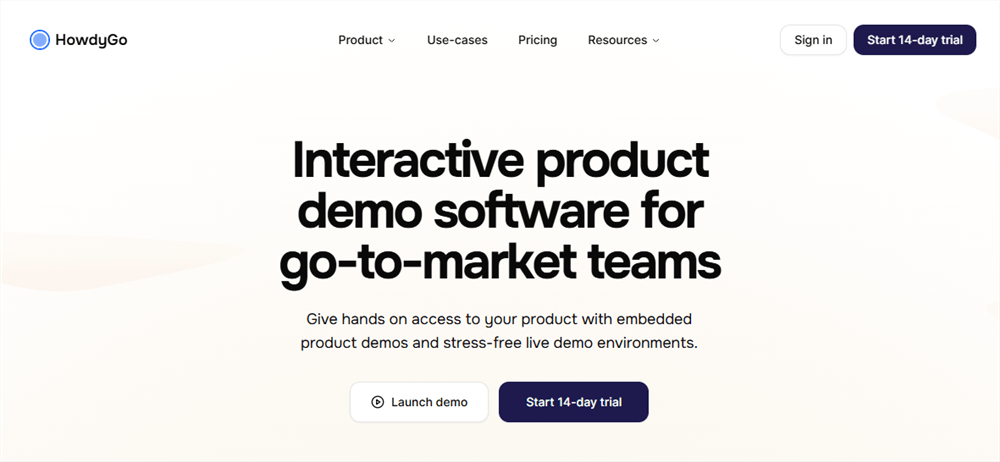 Best Demo Automation Software - HowdyGo