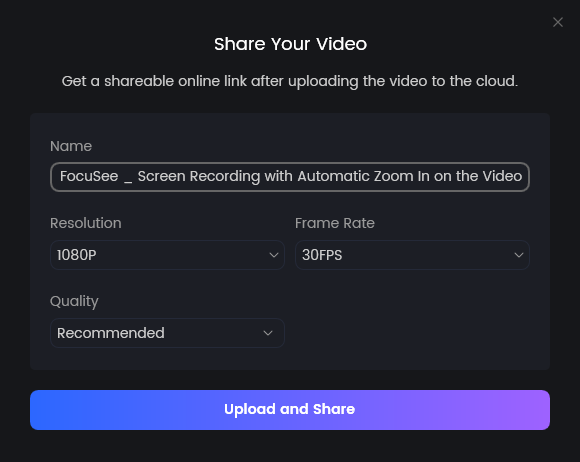 Share Video
