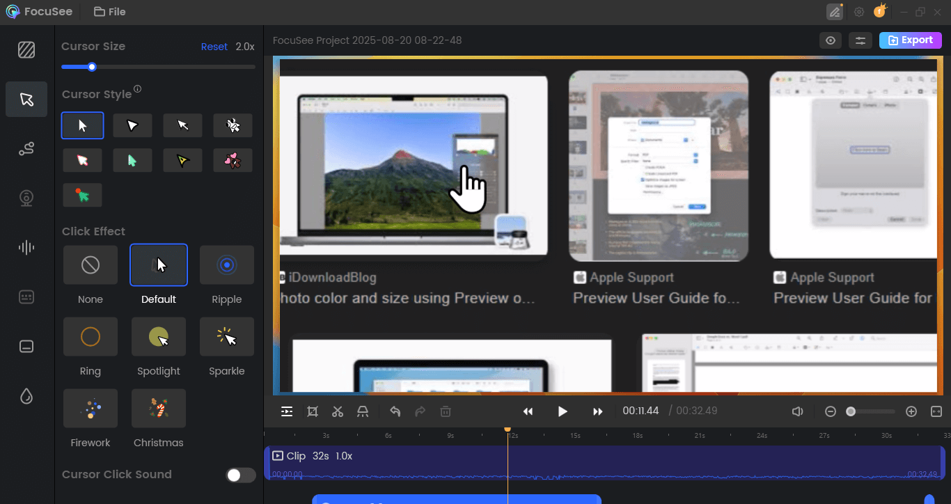 Screenflow Alternatives - FocuSee