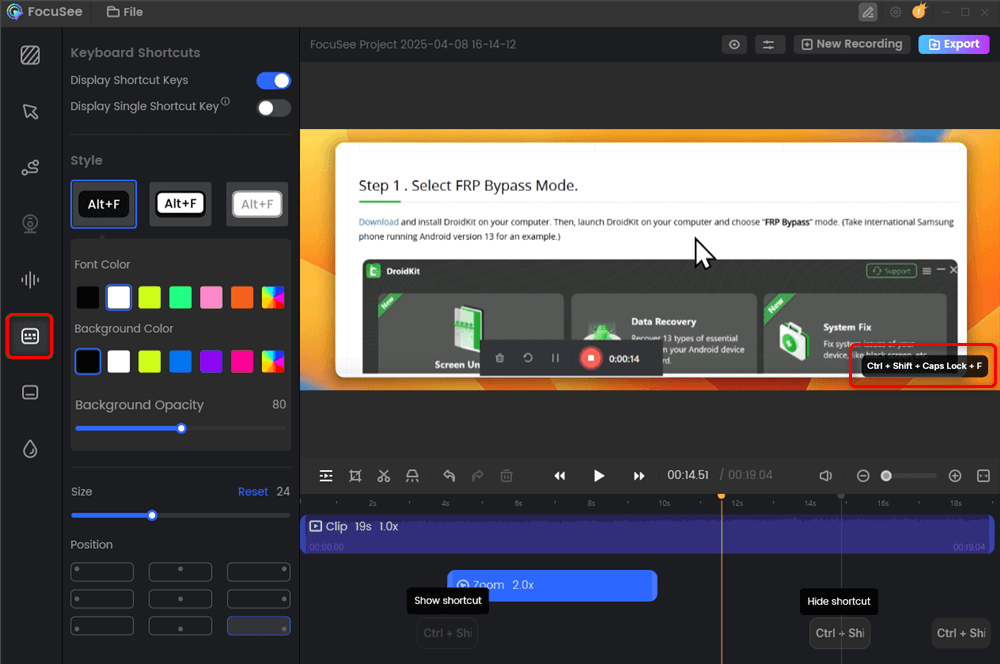 Automate Record Mouse and Keyboard