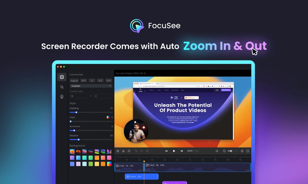 FocuSee Screen Recorder 