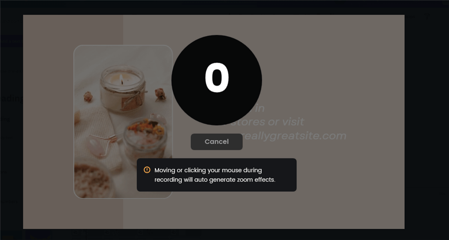 FocuSee Recording Counttime
