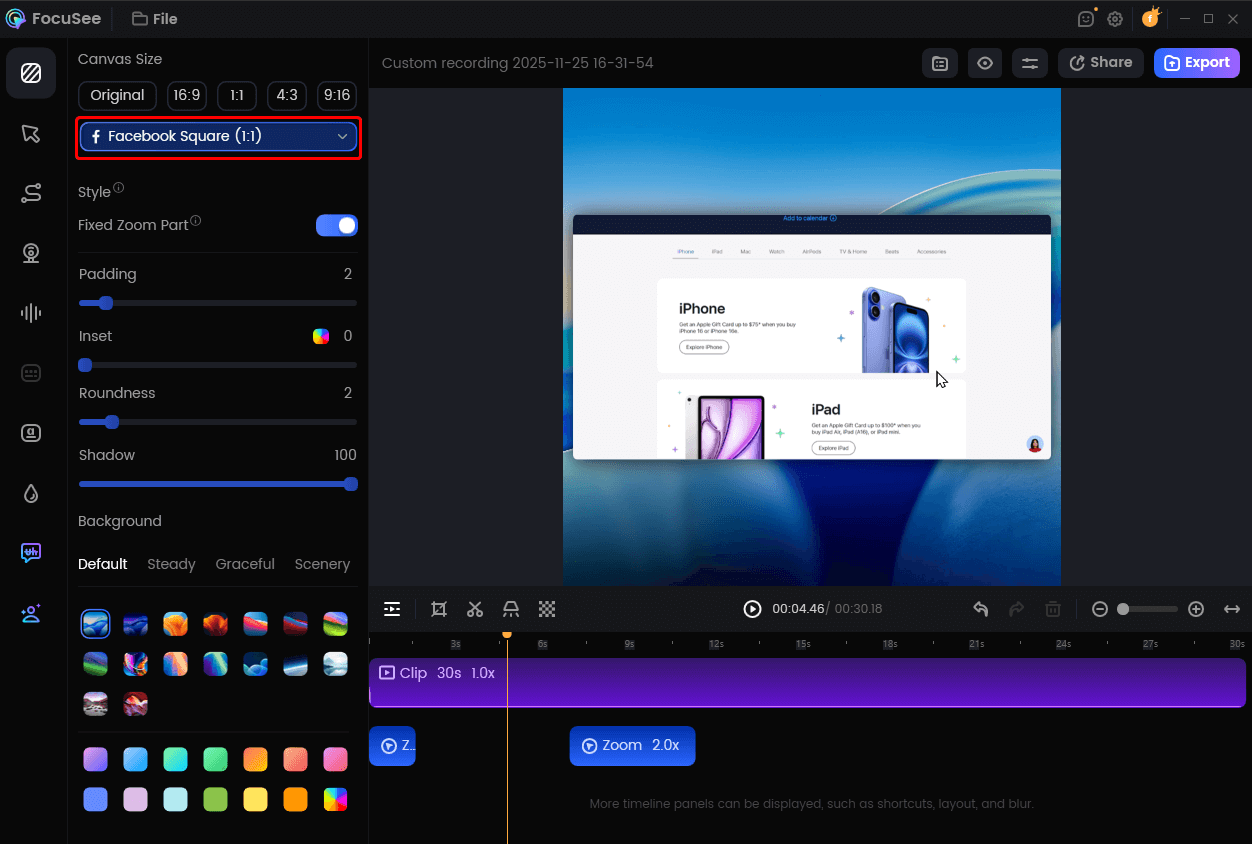Resize Your Video For FaceBook