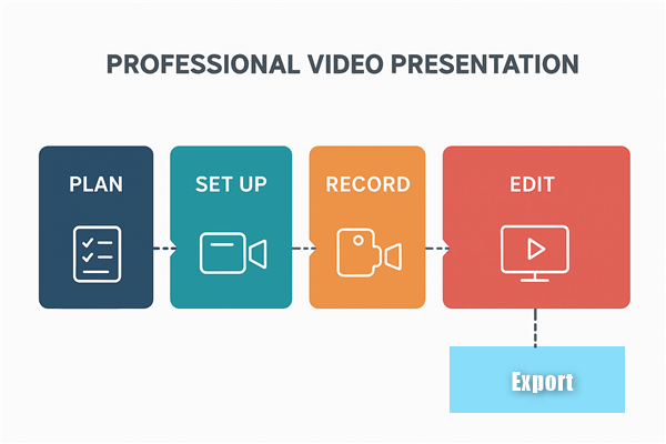 5-Step Workflow for a Professional Video Presentation
