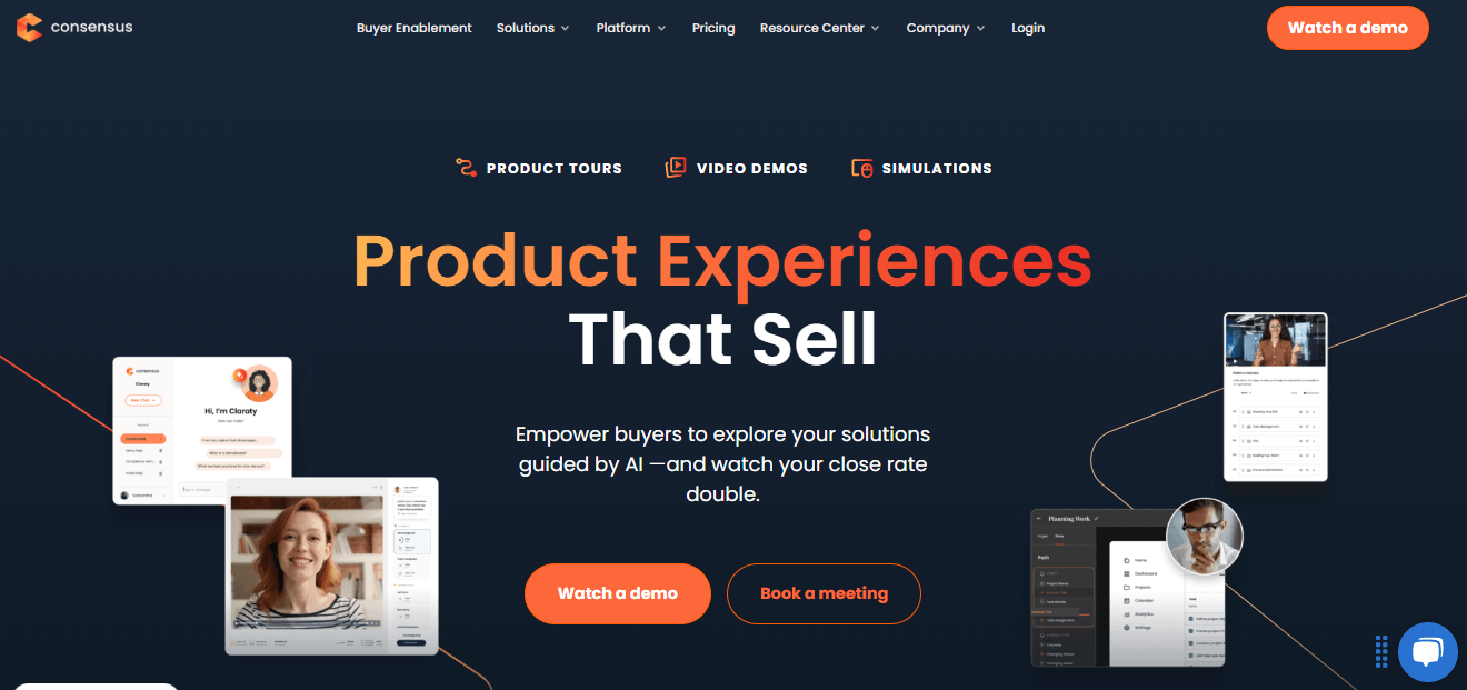 Consensus Product Demo Software