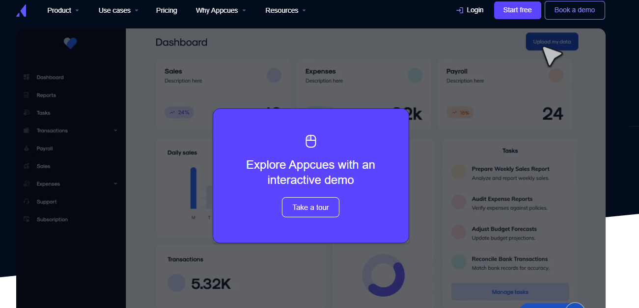 Product Tour Software - Appcues