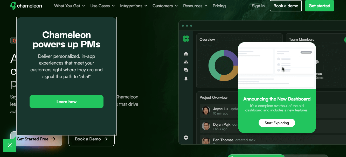 Product Tour Software - Chameleon