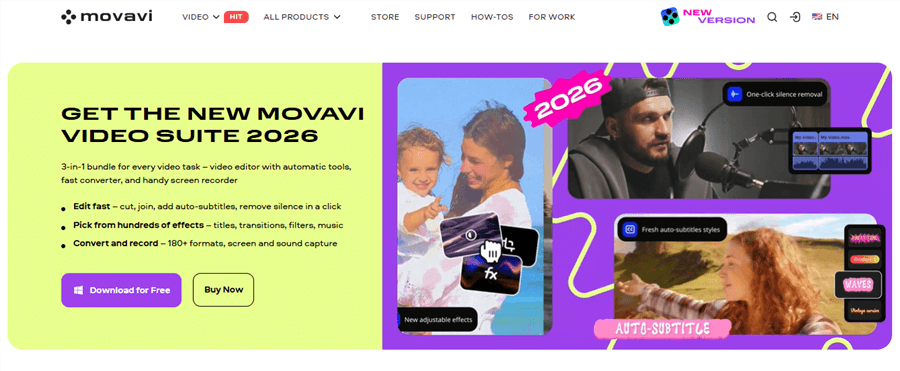 Best Promo Video Maker Software - Movavi