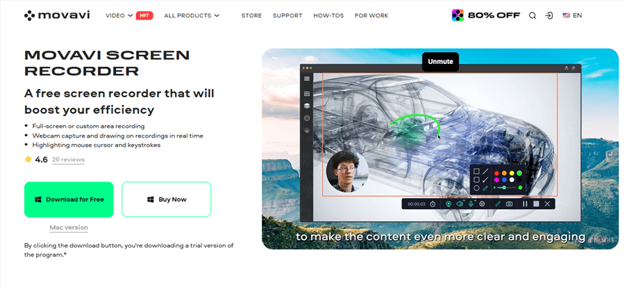 Movavi Screen Recorder