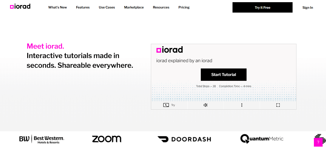 Supademo Alternative - Iorad